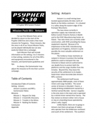 Psypher 2430 Mission Pack 001: Antsern