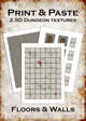 Print & Paste Dungeon textures: Floors & Walls