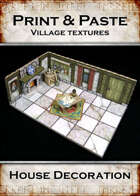 Print & Paste Village textures: House Decoration