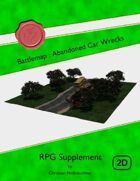 Battlemap : Abandoned Car Wrecks