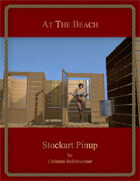 At the Beach : Stockart Pinup