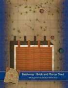 Battlemap : Brick and Mortar Shed