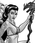 Clipart Critter 310-Dragon Lady