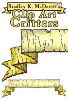 Clipart Critters 455 - Fantasy Banner