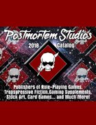 Postmortem Studios 2018 Product Catalog