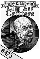 Clipart Critters 475 -Punk Vampire