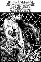 Clipart Critters 477 - Urban Fantasy Tarantula
