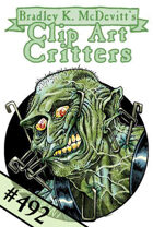 Clipart Critters 492 - Techno Demon Revised