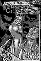 Clipart Critters 526 - Mental Patient