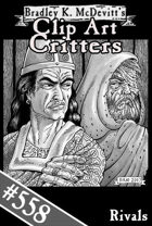 Clipart Critters 558-Rivals