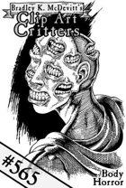 Clipart Critters 565 Body Horror