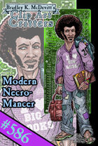 Clipart Critters 586 - Modern Necromancer
