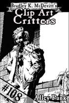 Clipart Critters 108 - Alley Punk
