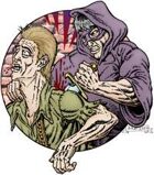 Clipart Critters 182 - Backstab!
