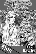 Clipart Critters 198 - Elven Royalty
