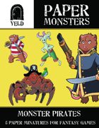 Yeld Paper Monsters: Pirate Monsters
