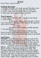 HEAT: The Space Age of Pro Wrestling Card Game - Replacement Rules Cards