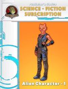 Publisher's Choice -Science Fiction: Alien Character 1