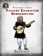 Publisher's Choice - Fantasy Characters: Beastman Bard