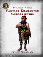Publisher's Choice - Fantasy Characters: Elven Shaman