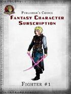 Publisher's Choice - Fantasy Characters: Fighter #1