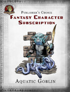 Publisher's Choice - Fantasy Characters: Aquatic Goblin