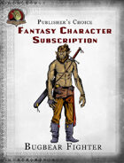 Publisher's Choice - Fantasy Characters: Bugbear Fighter