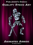 Publisher's Choice - Quality Stock Art: Animated Armor