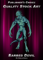 Publisher's Choice - Quality Stock Art: Barbed Devil