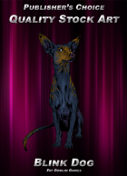 Publisher's Choice - Quality Stock Art: Blink Dog