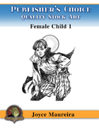 Publisher's Choice - Joyce Maureira - Female Child One BW