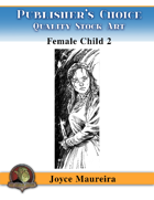 Publisher's Choice - Joyce Maureira - Female Child Two BW