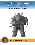 Publisher's Choice - Scott Harshbarger - Steel Dwarven Golem