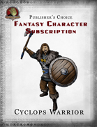 Publisher's Choice - Fantasy Characters: Cyclops Warrior