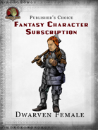 Publisher's Choice - Fantasy Characters: Female Dwarf