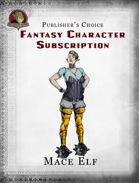 Publisher's Choice - Fantasy Characters: Mace Elf
