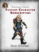 Publisher's Choice - Fantasy Characters: Old Gnome