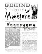 Behind the Monsters: Vegepygmy