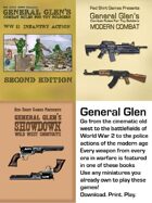 General Glen's Combat Rules for Toy Soldiers Bundle
