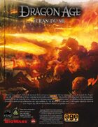 Dragon Age : Ecran du MJ et aides de jeu