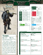 Chroniques Oubliées Fantasy - Vengeance - prétirés