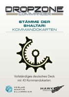 Dropzone Commander Shaltari Kommandokarten