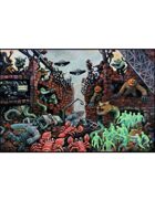 Umerican "Twisted Menagerie" Cover Painting