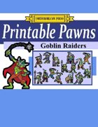 Printable Pawns: Goblin Raiders