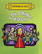 Fantonomicon Press Coloring Book