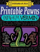 Printable Pawns: Dungeon Vermin