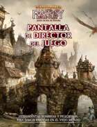 Warhammer Fantasy 4º ed. - Pantalla del Director de juego