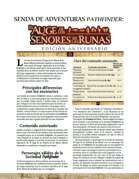 Pathfinder 1ª ed. - Hoja de crónica El Auge de los Señores de las Runas