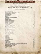 Pathfinder 1ª ed. - Guía de referencia del DJ de El Auge de los Señores de las Runas