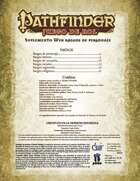 Pathfinder 1ª ed. - Rasgos de personaje